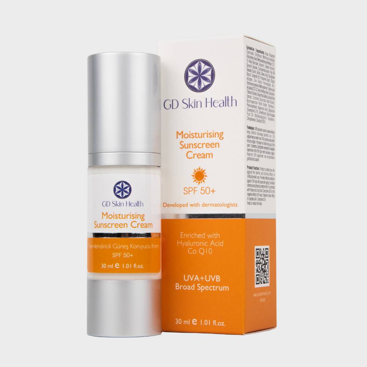 Moisturising Sunscreen Cream Spf50+ Güneş Kremi